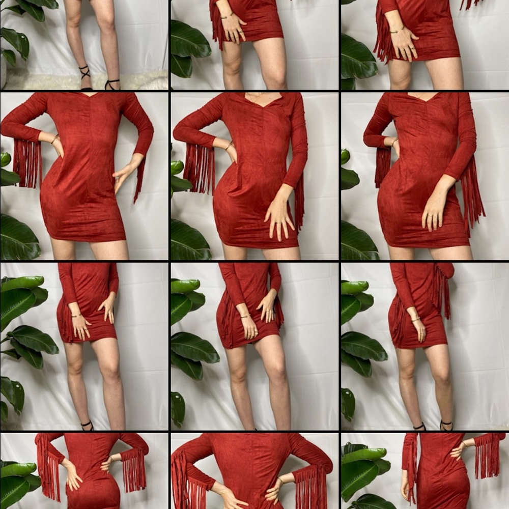 Super Soft Boho / Western Bodycon Dress